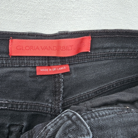 Gloria Vanderbilt Black Women Jeans - Picture 3 of 4